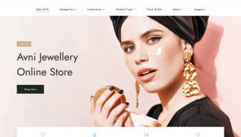 Avni – Jewellery eCommerce Website