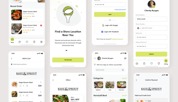 Basil & Sprout – Vietnam Street Food Mobile App