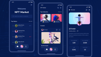 NFT Marketplace – Mobile Apps Design