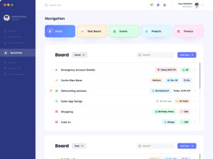 Quicktask - Task Management UI Kit - Getweb Inc