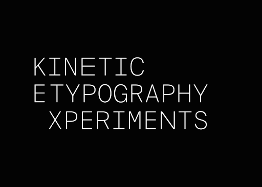 Kinetic typography